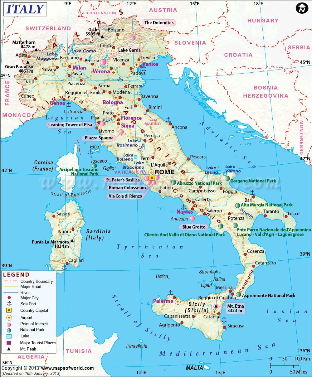 mapa de milão e arredores