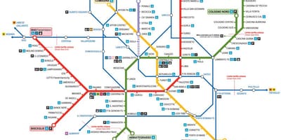Atm mapa de milão