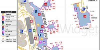Mapa de milão, aeroportos e estações de trem
